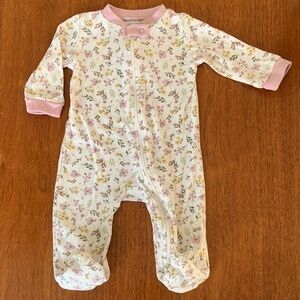🍊5/$25 Kyle & Deena Floral Kids Footie size 0-3m